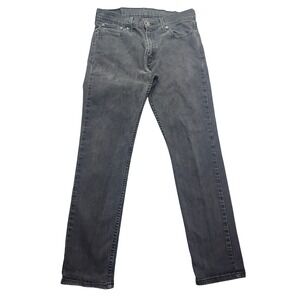 Levi's 511 Slim Fit Jeans Gray Denim Modern Sz 33 Fits 31.5" Grunge‎ Y2K Retro